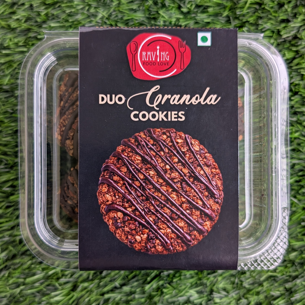 Duo Granola Cookies | Oat Cookies | 190 g
