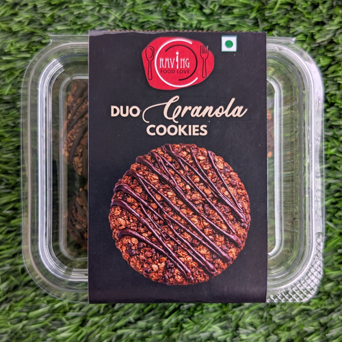 Duo Granola Cookies | Oat Cookies | 190 g