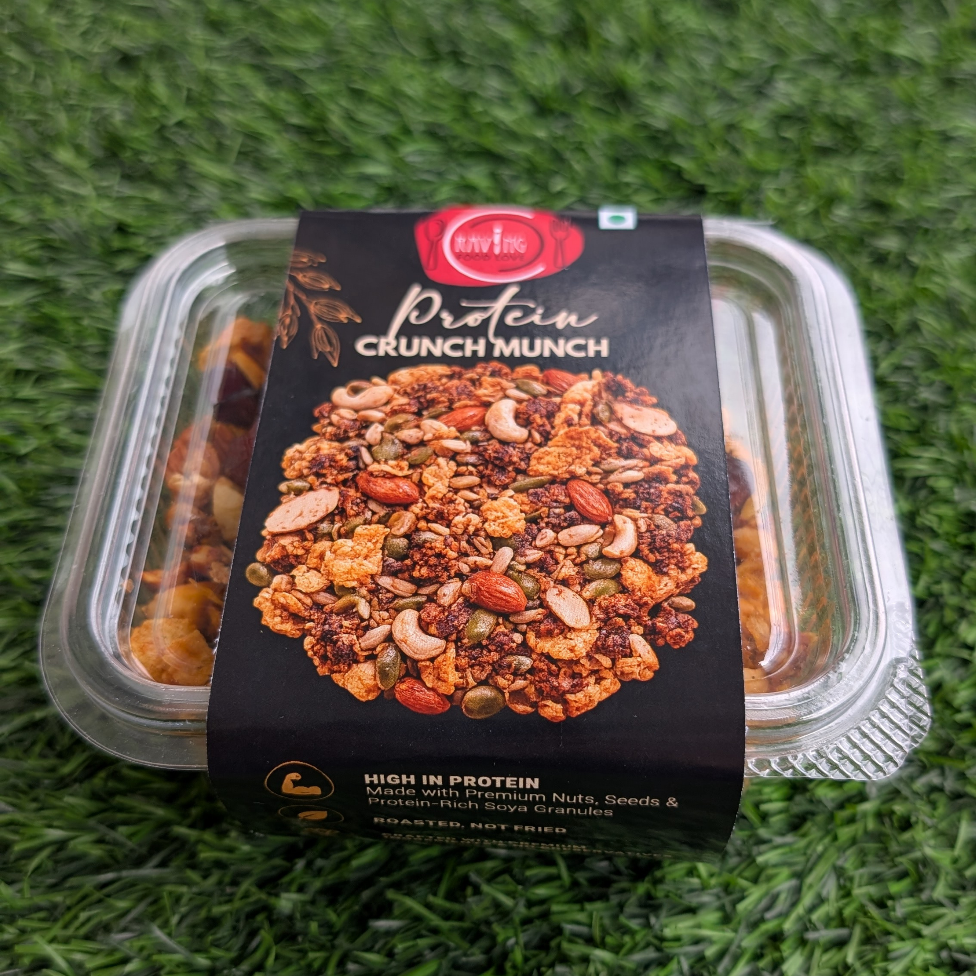 Protein Crunch Munch | Nuts, Seeds & Cranberries | 190 g